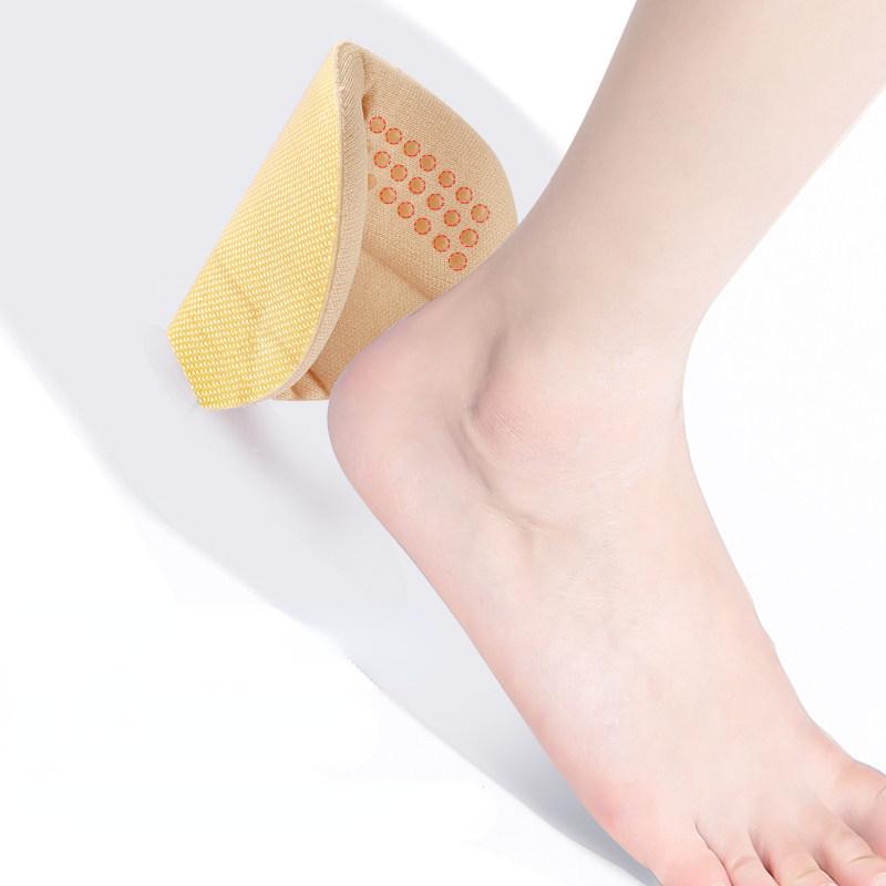 Fashion 1 Pairs Heel Insoles Patch Pain Relief Anti-wear Cushion Pads Feet Care Heel Protector Adhesive Back Sticker Shoes Insert Insole