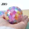 Dekompressionsball Regenbogenperle Stress mit Glitzer Weiches TPR Quetschspielzeug zur Angstlinderung Buntes Fidget Spielzeug für Kinder Erwachsene Lustiges Gadget Langlebig