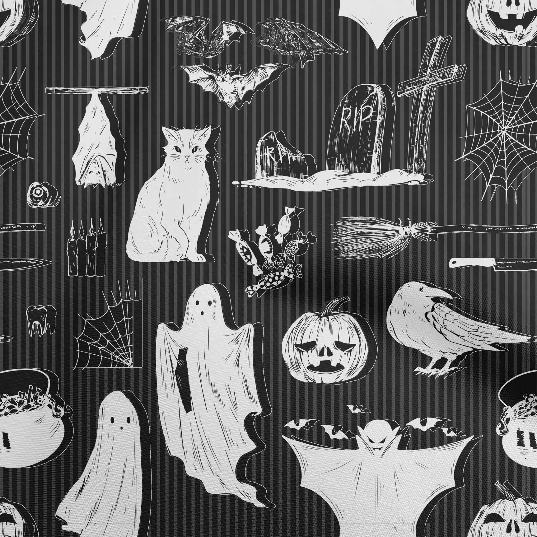 

oneOone Cotton Flex Brown Fabric Halloween Sewing Material Print Fabric By The Yard 40 Inch 42 Inch Wide - Viscose Chiffon