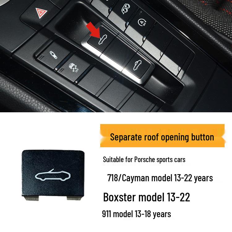 

Porsche 981/718/911 Convertible Top Switch Button