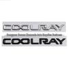 Geely Binyue COOLRAY Černý odznak zadního světla a blatníku Samolepka na auto