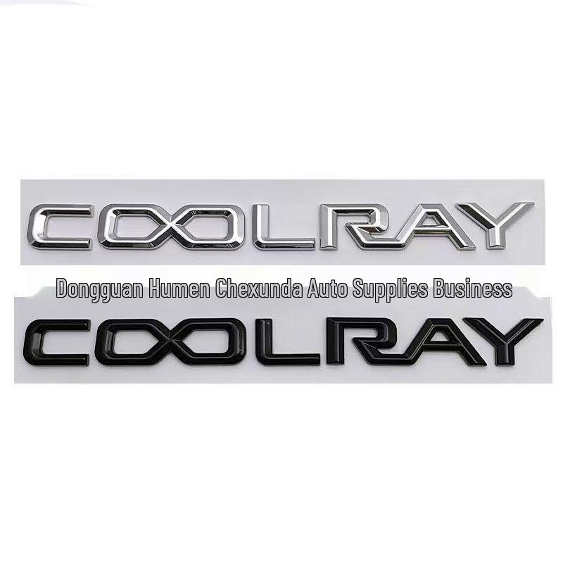 Geely Binyue COOLRAY Černý odznak zadního světla a blatníku Samolepka na auto