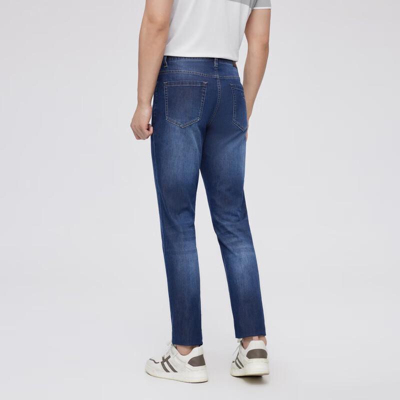 

JINBA Мужские джинсы NQRT2010 на лето, прямого кроя 36