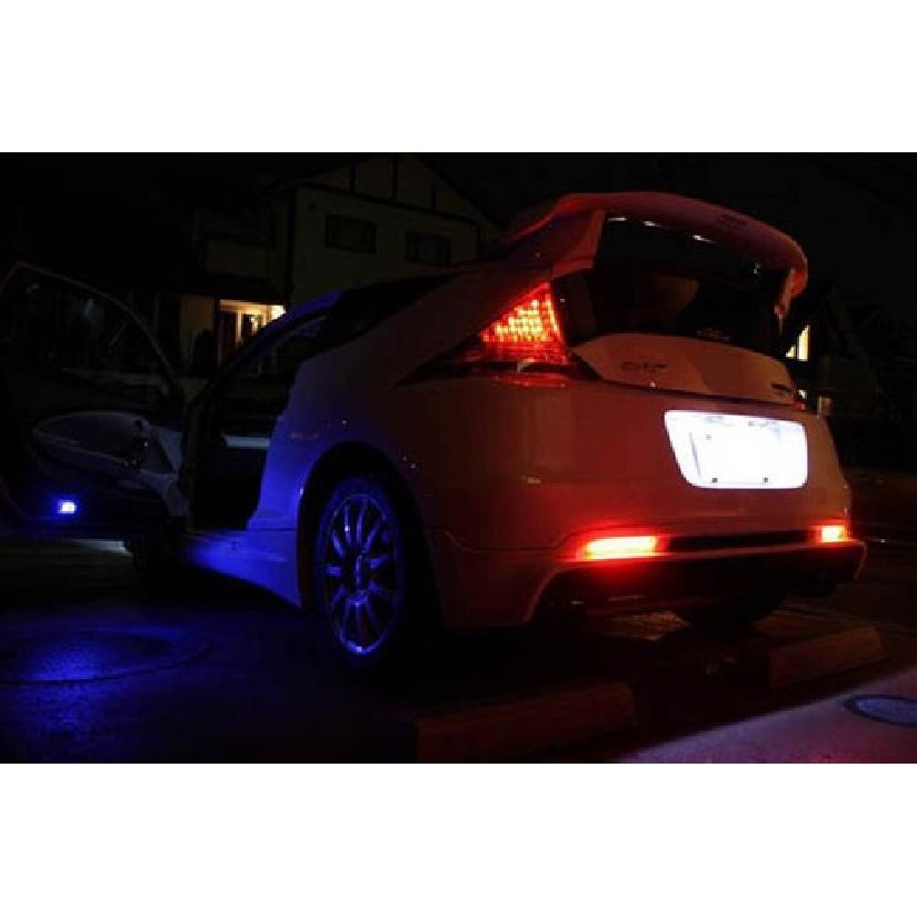 Smoked Lens LED Rear Bumper Reflector Lights For Honda CRZ CRV Insight TSX Wagon