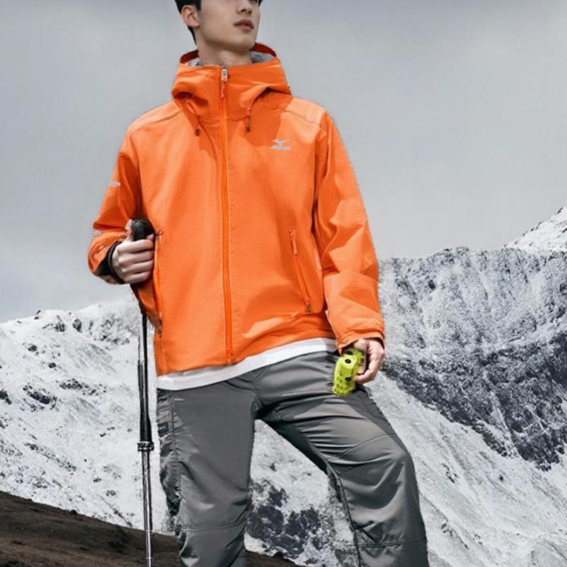 Mizuno Waterproof, Windproof, And Abrasion Resistant Windbreaker Jacket Unisex A2CE3514S