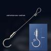 Stainless Steel Wire Rope Safety Sling with Double-Head Hook