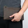 Cool Fashion Leather Clutch Wallet Evening Party Hand Purse For Men Women Male Female Zipper Long Purse Big Leather Wallet