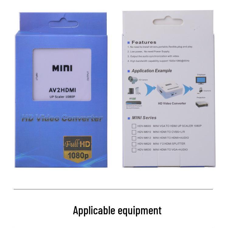 Multi-Converter: HDMI To AV, VGA, and HDMI
