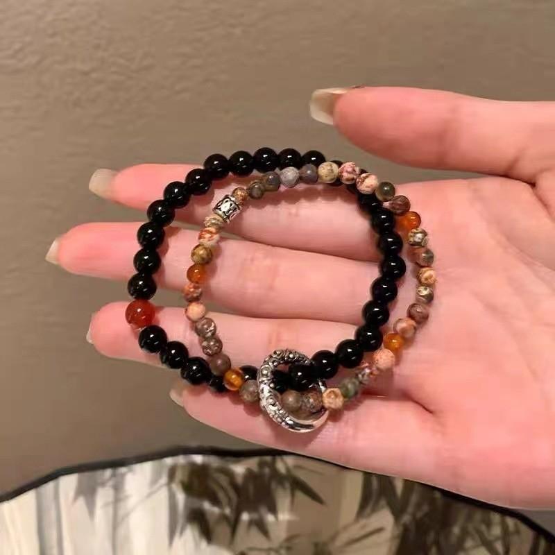 Handcrafted Unique Turquoise Alloy Bracelet Delightful Cute Style For Women