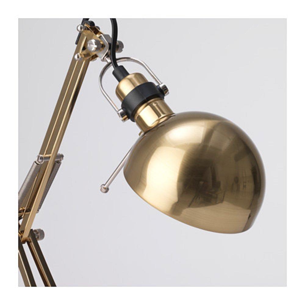 IKEA FORSA Work Lamp, Brass (604.035.22)