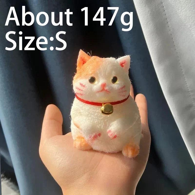 Animal Kawaii Plush Angel Cat Relieve Anxiety Toy Soft Slow Rising Squeeze Desktop Ornamen Fidget Sensory Toy For Kid Adult Gift