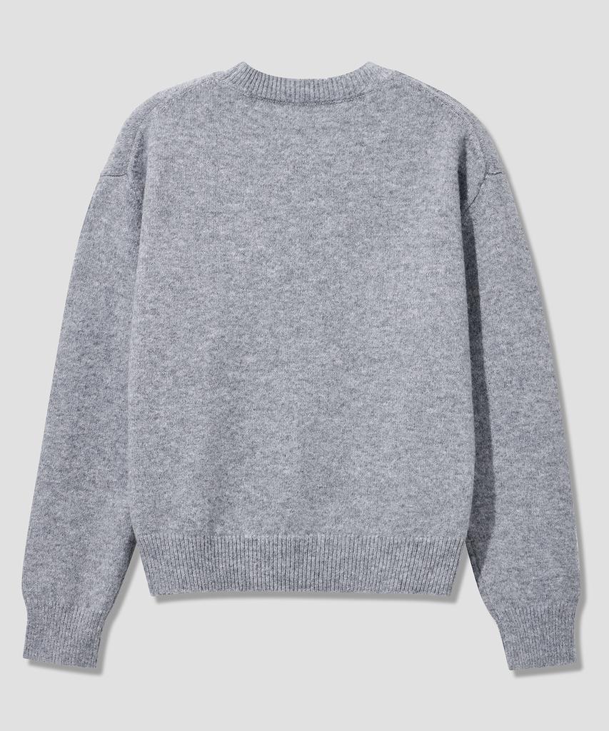 AGOD Essential Crop Knit [Gray]