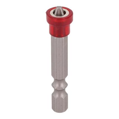 Embout de tournevis magnétique à queue hexagonale 14 pouces de long Tête cruciforme PH2 Limiteur de profondeur pour une installation précise des vis pour plaques de plâtre