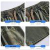 Maoren Men's Scimitar Style Loose Fit Straight Leg Jeans