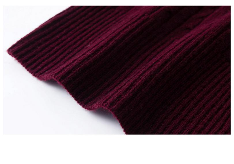 Petite Wool Knit Short Cardigan: Autumn/Winter Round Neck Stylish Top