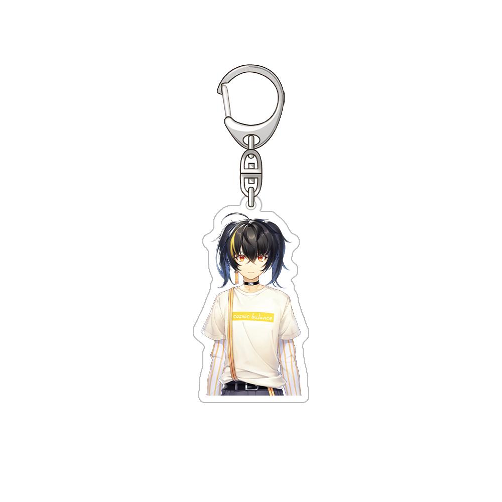 Nijisanji Kitakoji Hisui Seraph Dazzlegarden Yaguruma Rine Togawa Nonoha Inami Rai Official Acrylic Keychain Bag pendant Gifts
