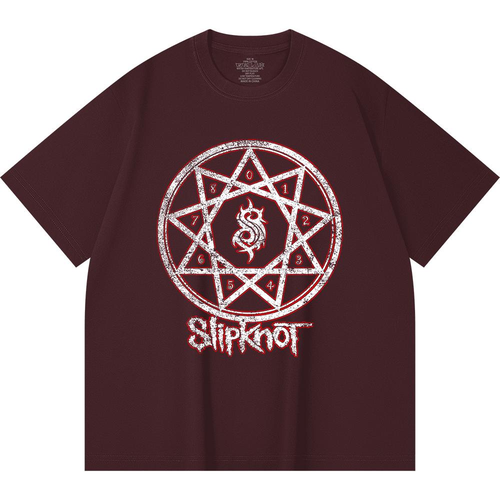 T-shirt Heavy Metal 100% Cotone 230 Gsm Stampa Band Rock Musica Popolare Unisex T-shirt Pesante in Cotone