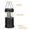 Hang Lantern Waterproof Tent Lamp Powerful LED Solar Powered Emergency Light Stretch Hang USB Rechargeable LED Lantern Outdoor