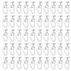 Pack Of 50 Quiet Curtain Gliders Curtain Hook Lockable For Smooth And Quiet Movement On Curtain Rails