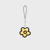 Yellow Drawing Flower Phone Strap