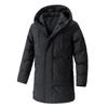 Winter Men's Warm Parkas Thick Casual Windproof Long Coats Men Hooded Jackets Outwear Windbreaker Solid Male Parka Plus Size 8XL