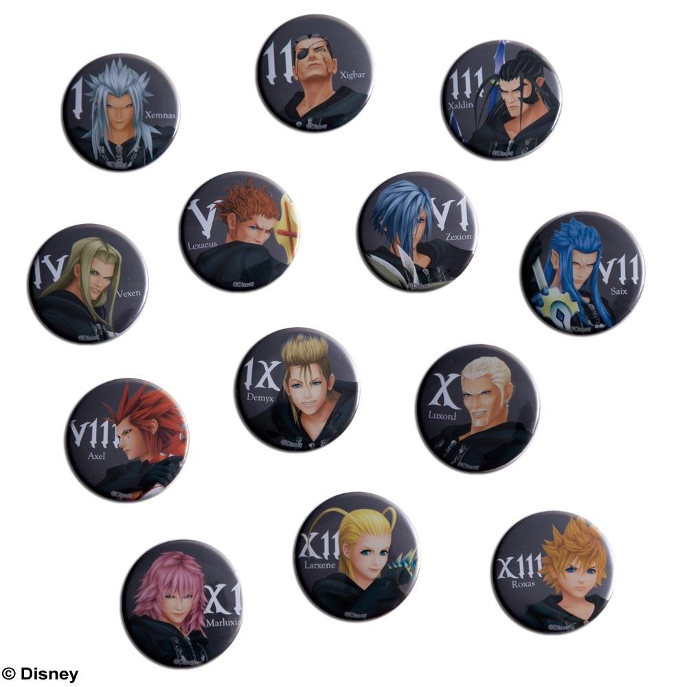 

Kingdom Hearts Kingdom Hearts Can Badge Collection Organisation Xiii 1 Box 13pcs