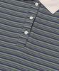 CARGOBROS FOR WOMAN Easy Stripe Polo Shirt (Gray)