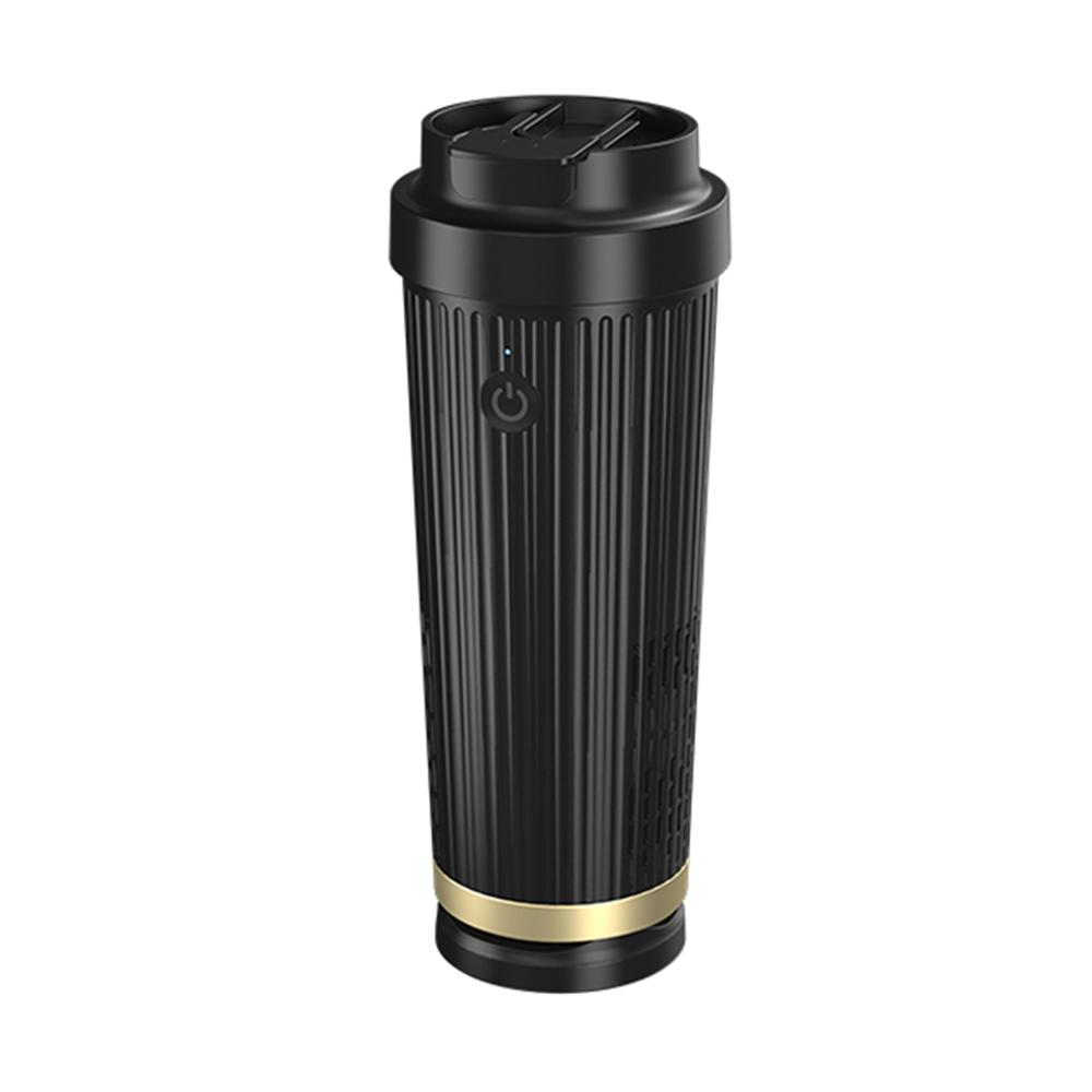 

Coffee Mug Stainless Steel Vacuum Cup Car Thermos Mug Leak Proof Travel Thermo Cup Intelligent cooling and heating cup 330ML синий