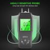 Wood Humidity Detector with LCD Display for Homeowners Professionals Lightweight