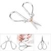 Stainless Steel   Stitch Scissors Vintage Sewing Shears Embroidery Tool (Gold)