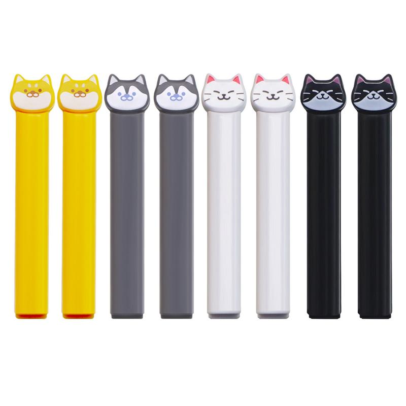 1/4/8/12 шт. Зажим для запечатывания пакетов для еды Милый зажим для запечатывания Набор зажимов для запечатывания для хранения продуктов Многоразовый зажим для пакетов Запайщик