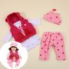 Doll Accessories Doll Clothes for 17inch Reborn Dolls Baby Dolls Fashion Jump Suits Clothes for 45cm Reborn Baby Doll Clothes