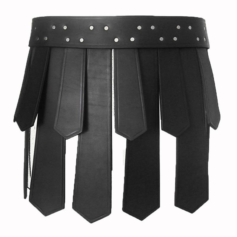 Medieval Roman Gladiator Armor Skirt Costume for Halloween Cosplay