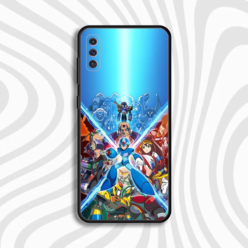 M-Mega M-Man ZX Phone Case For Samsung S 25,24,23,22,30,21,10,9,Ultra,Plus,Lite,FE,4,5 G Black Soft Case