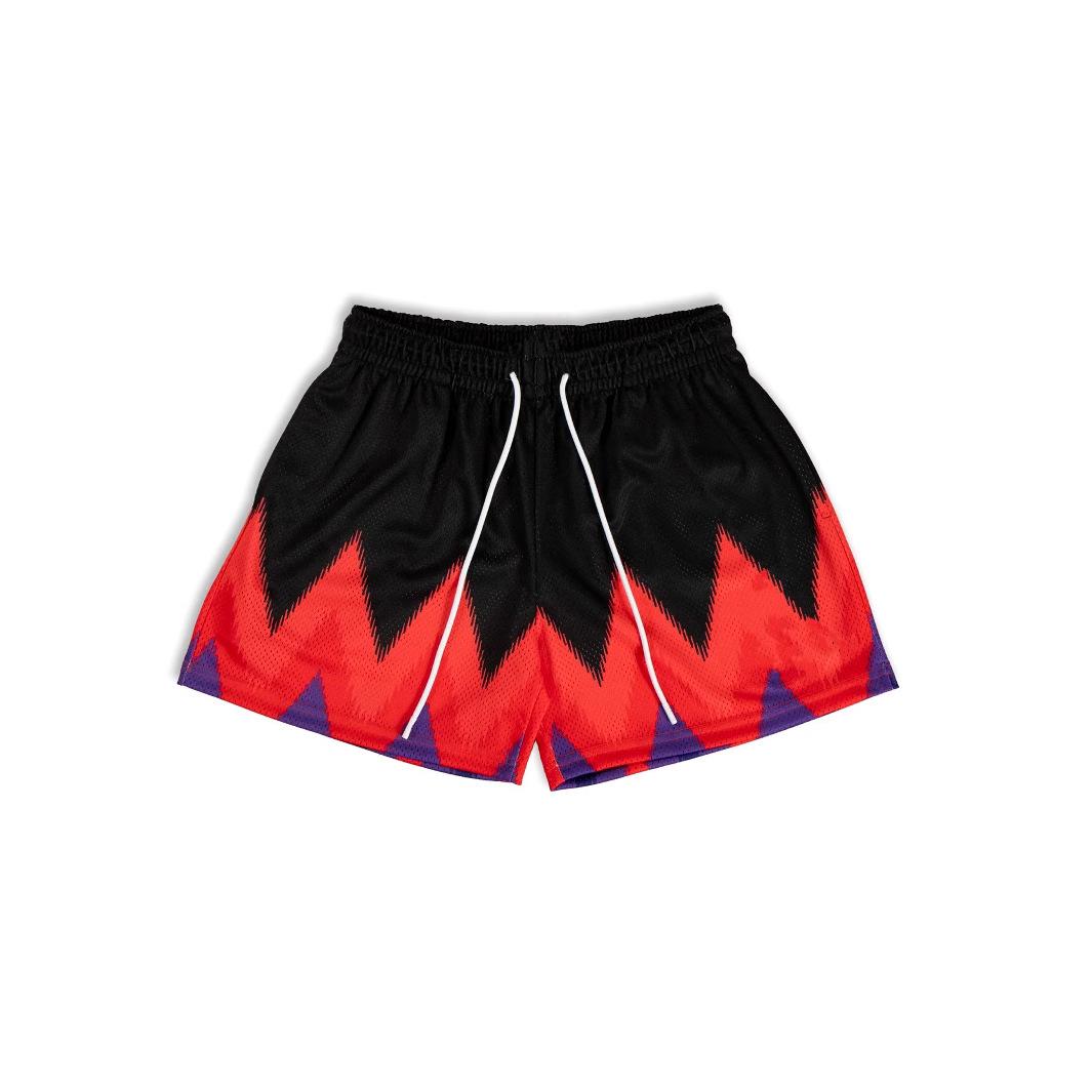 

Men s Quick-Dry Sport Shorts - Casual, Above-Knee for Basketball & Running M червоний