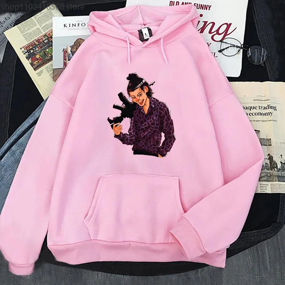 Chishiya potisk Mikina Anime Alice In Borderland Mikina Jarní/Podzimní Zimní Oblečení Muži Y2k Sudadera Ženy