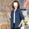 Autumn Stylish Jacket for Middle-Aged & Elderly Women - Short, Thin Windbreaker for Spring & Autumn