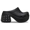 Crocs Siren Studded Clogs 'Black' Women's 209017