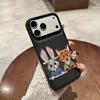 Seated Fox Case for Apple IPhone 17 Pro Max 16/15 Pro Cartoon 14/13/12/11 Leather X Soft Case