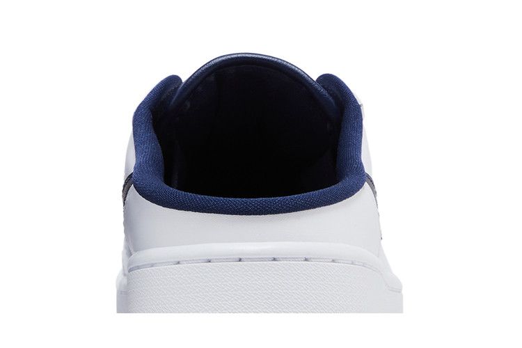 Jordan 1 Mule Golf Blanc Bleu Minuit