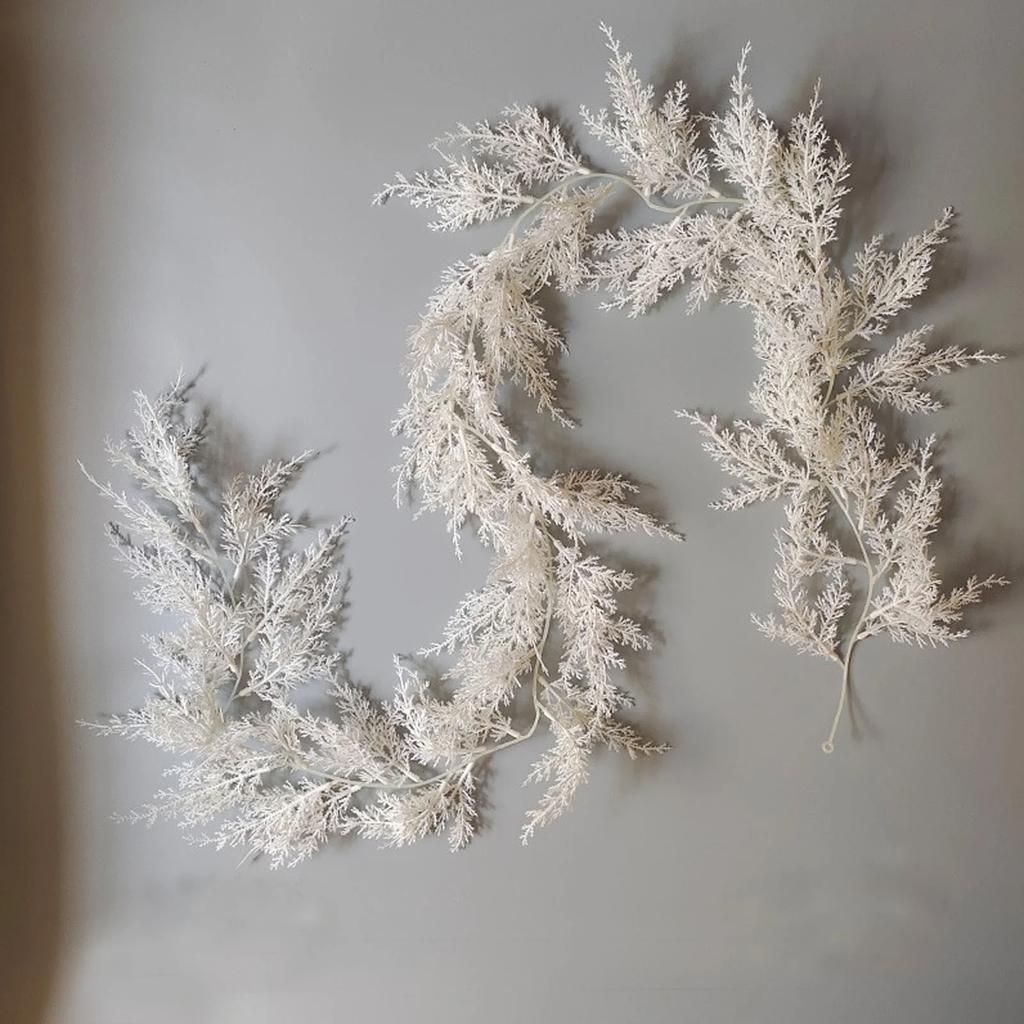 70 Inch Artificial Pines Cedar Christmas Garland - Indoor Outdoor Holiday Decoration, Fake Xmas Vine For Staircase Mantel