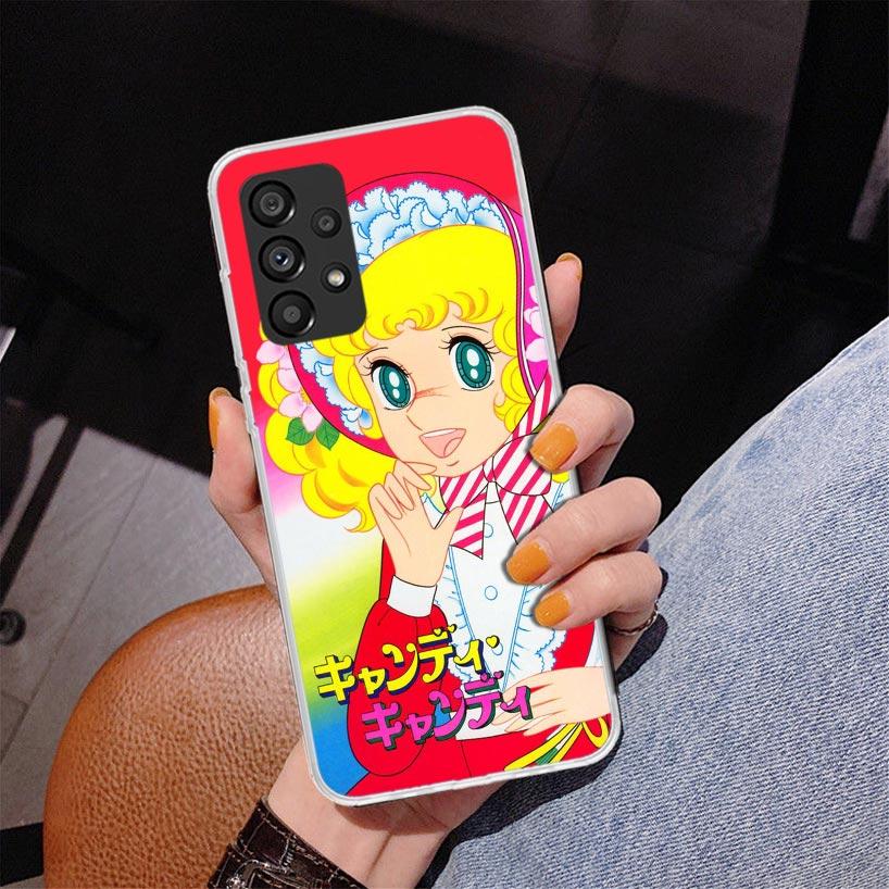 Anime Candy Phone Case For Samsung Galaxy A17 A16 A15 A14 A13 A57 A56 A55 A54 A53 A37 A36 A35 A34 A33 A26 A25 A24 A23 Galaxy A16
