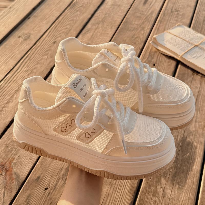 New spring platform ins tide niche student sports and leisure board shoes 35