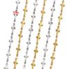 No Fade 1Meter Stainless Steel Chain for Jewelry Making DIY Love Heart Chain Curb Chains Gold Color Necklace Bracelet Components