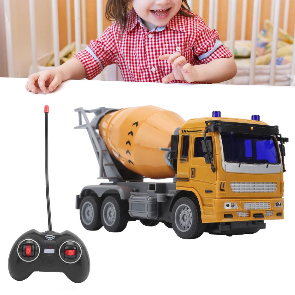 2.4G 6CH 1:24 Scale Construction Engineering Vehicle Toy Remote Control Mixer Truck ToyMixer Truck