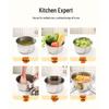 Lu Fenglai Multi-Purpose Stainless Steel Cooking Pot with Lid