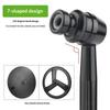 Closed Wheel Inflation Extension Adapter Presta To Schrader Air Nozzle High Air Tightness For Road Bike Tubular Wheel Inflation