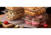 Transparent Disposable Plastic Box with Lid for Fresh Fruit, Roast Duck, Cake, or Strawberries.