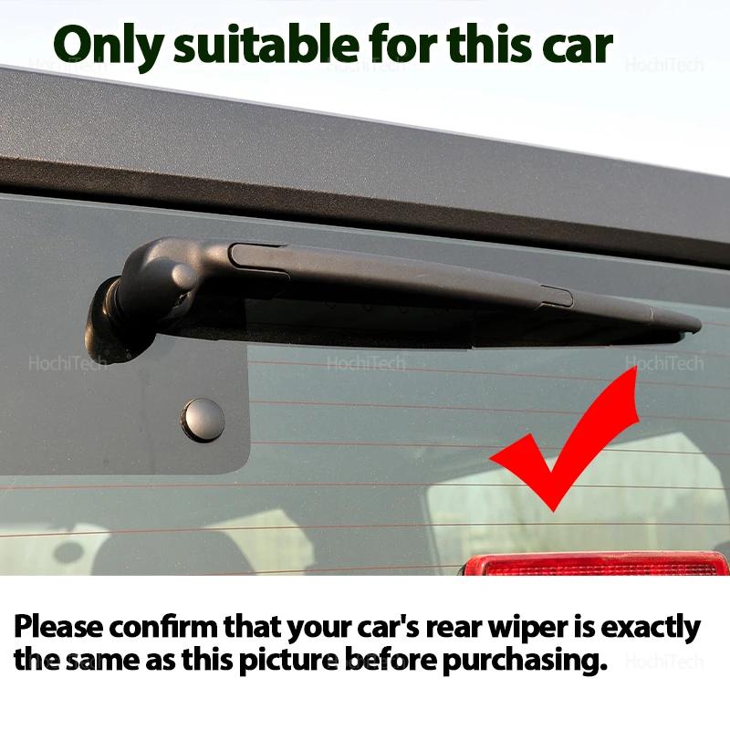 For Jeep Wrangler JK 2007-2015 68002490AB Car Accessories Car Rear Windshield Wiper Arm Blade Set Black Replacement