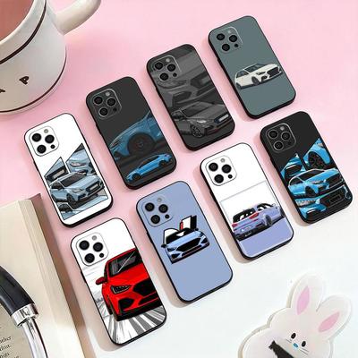 I30N Modrá Auta   Pouzdro Na Telefon Pro iPhone 17,16,15,14,13,12,11 Plus,Pro,Max,XS Silikonové Měkké Pouzdro